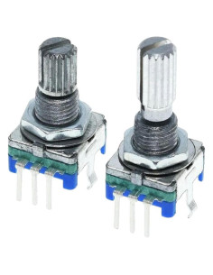 Codificador Rotativo GREA 15mm y 20mm 5 Pines EC11
