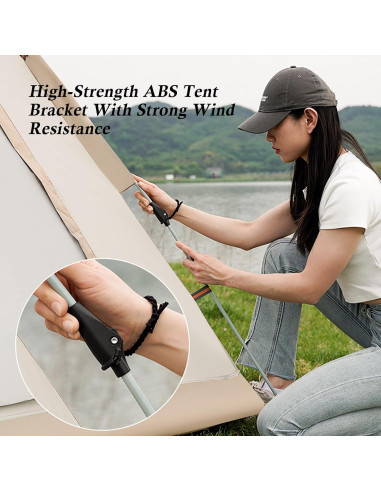 Carpa de Camping Instantánea Blackpongo BG2406 para 4 Personas