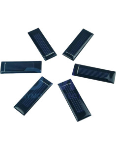 Panel Solar Policristalino 0.5V 100mA 53x18mm KEIFIEWMEY 2