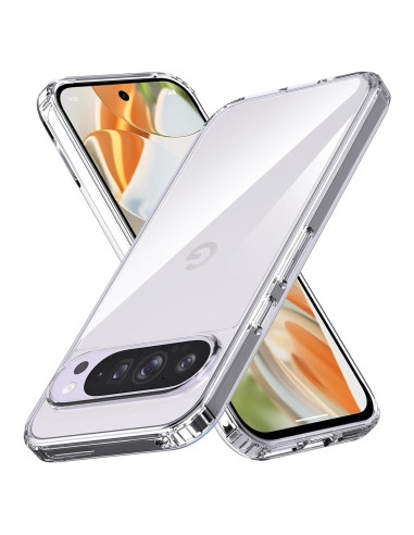 Funda Transparente Anoowkoa para Google Pixel 9/9 Pro - Resistente a Golpes