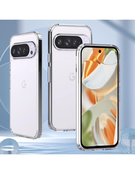 Funda Transparente Anoowkoa para Google Pixel 9/9 Pro - Resistente a Golpes Funda Transparente Anoowkoa para Google Pixel 9/9 Pro - Resistente a Golpes