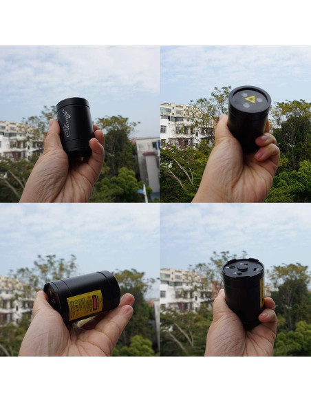 Mini Proyector de Gobos RGB Sharelife DP4 - USB Recargable