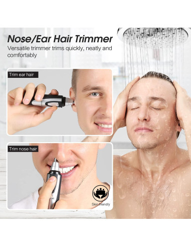 Recortador de Vello Nasal y Auricular ZORAMI 2025 Indoloro