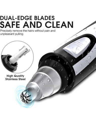 Recortador de Vello Nasal y Auricular ZORAMI 2025 Indoloro