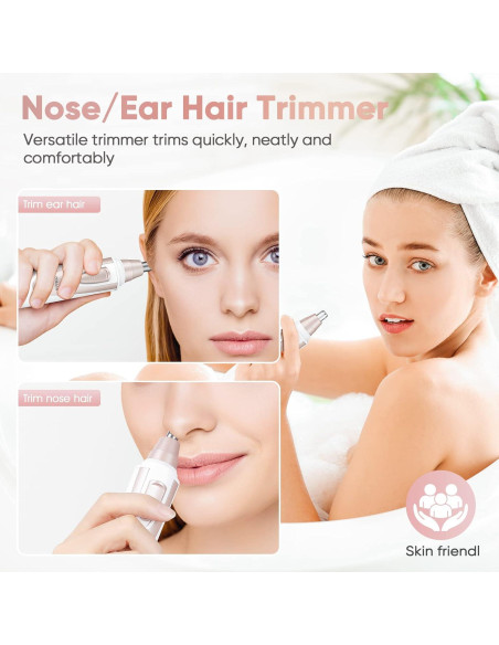 Recortador de Vello Nasal y Auricular ZORAMI 2025 Indoloro