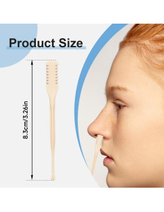 Cortador de Vello Nasal 2025 Crymoy Doble Cara 360 Verde 2