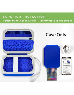 Funda Azul Compatible Canon IVY 2 Impresora Fotos Mini 2