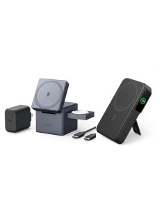 Banco de Energía Anker MagGo 10,000mAh Qi2 3-en-1