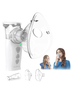 Nebulizador Portátil PURAX para Adultos y Niños - Silencioso y Recargable