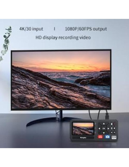 Convertidor de Video Digital King Ma HDMI 1080P 60FPS
