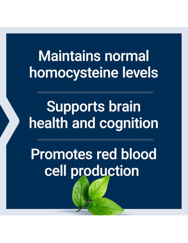 Suplemento de Vitamina B12 Methylcobalamin Life Extension 60 pastillas