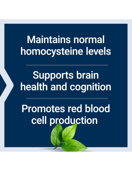 Suplemento de Vitamina B12 Methylcobalamin Life Extension 60 pastillas