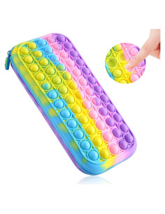 Estuche de Lápices Grande LADVCORP Arcoíris 25x12 cm