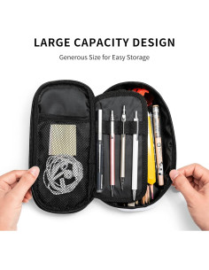 Estuche de Lápices YIJIUWKIS Camo Verde 21x9.5x5 cm 2