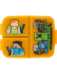 Caja de Sándwich Stor Minecraft con 3 Compartimentos 300ml 2
