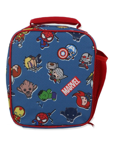Caja de Almuerzo Suave Marvel Kawaii Multicolor para Niños