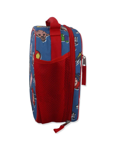 Caja de Almuerzo Suave Marvel Kawaii Multicolor para Niños