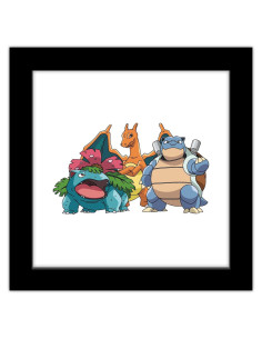 Arte de Pared Gallery Pops Pokemon - Blastoise, Charizard, Venusaur 30.48 cm