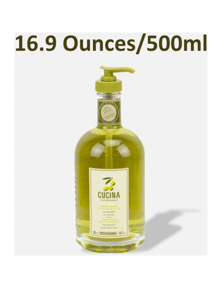 Jabón de Manos Frutas y Pasión Cilantro y Olivo 500 ml Jabón de Manos Frutas y Pasión Cilantro y Olivo 500 ml