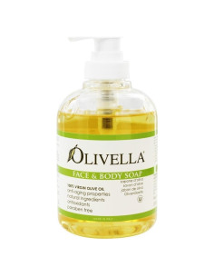 Jabón Líquido Olivella para Cara y Cuerpo 287 ml x2