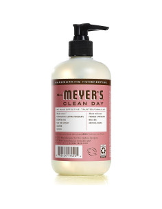 Jabón Líquido para Manos Mrs. Meyer's Romero 370 ml - Paquete de 3 2