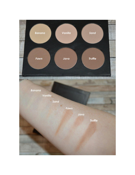 Polvo de Maquillaje de Contorno y Destacado Beauty Junkees 37mm Polvo de Maquillaje de Contorno y Destacado Beauty Junkees 37mm