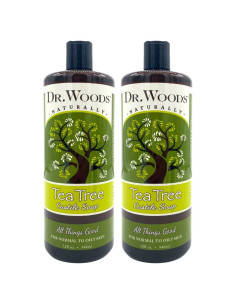 Jabón Líquido de Castile Dr. Woods - Árbol de Té 946 ml x2