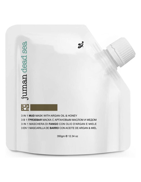 Mascarilla de barro del Mar Muerto Juman 3 en 1 con argán y miel Mascarilla de barro del Mar Muerto Juman 3 en 1 con argán y miel