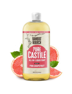 Jabón Líquido Orgánico de Castile Bamboo & Birch 0.95L Pomelo