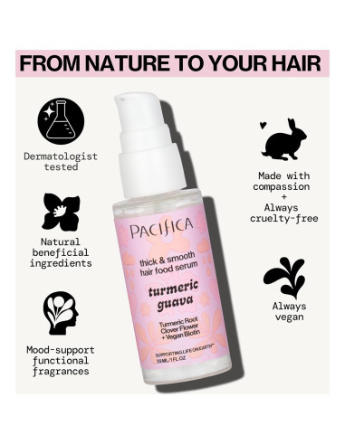 Suero Capilar Calmante Pacifica 29.57 ml - Control de Frizz