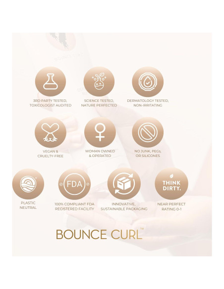 Crema Definidora Bounce Curl 236.6 ml - Hidratante para Rizos
