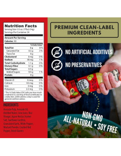 Aderezo Vegano de Aguacate Brick House 340 g Sin Gluten 2