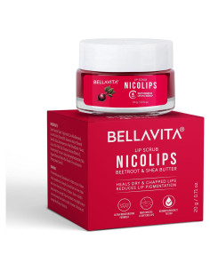 Exfoliante Labial BellaVita NicoLips 20g - Hidratación y Suavidad