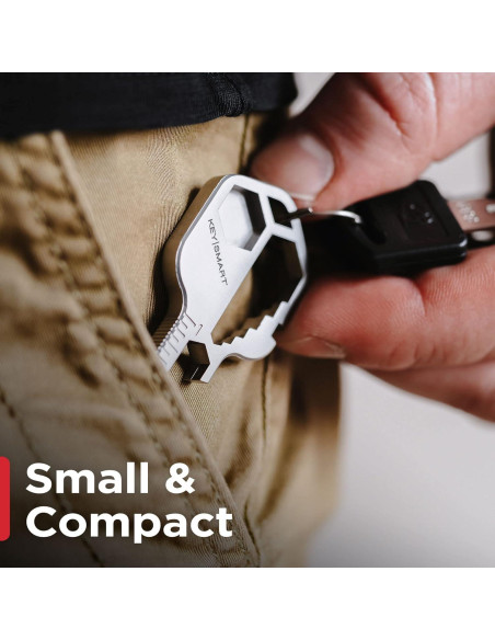 Multiherramienta KeySmart AllTul Ghost 16-en-1 Acero Inoxidable