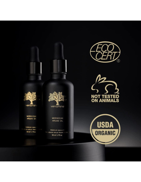 Aceite de Argán Orgánico Venamine 50 ml - Puro de Marruecos Aceite de Argán Orgánico Venamine 50 ml - Puro de Marruecos