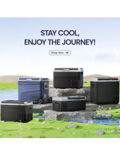 Refrigerador Portátil EKOJUCE 30L 12V/24V Control APP 2