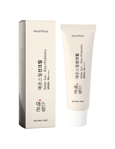 Protector Solar Orgánico SPF50+ Aeonthryl - Hidratación y Protección UVA/UVB