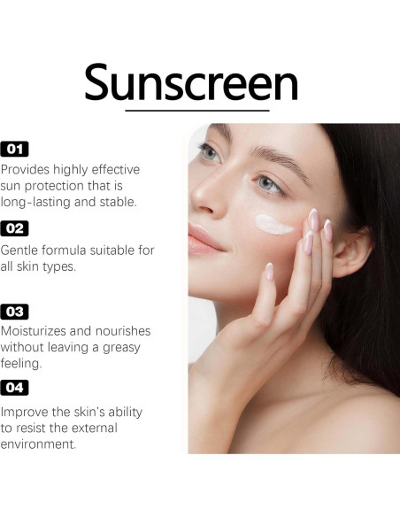 Protector Solar Orgánico SPF50+ Aeonthryl - Hidratación y Protección UVA/UVB Protector Solar Orgánico SPF50+ Aeonthryl - Hidratación y Protección UVA/UVB