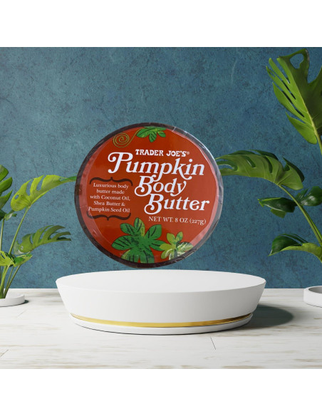 Manteca Corporal de Calabaza Trader Joe's - 2 Frascos 226g