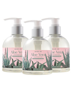 Jabón Líquido de Manos Romiie Zoi Aloe Vera 260ml Pack 3