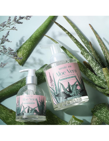 Jabón Líquido de Manos Romiie Zoi Aloe Vera 260ml Pack 3