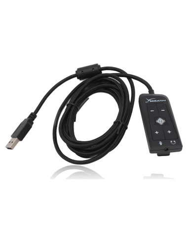 Adaptador de Audio USB a Jack 3.5mm Dpofirs 2m