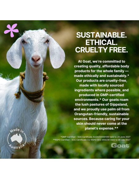 Duo Pack Gel de Ducha Hidratante Goat 500 ml - Leche de Cabra y Aceite de Argán