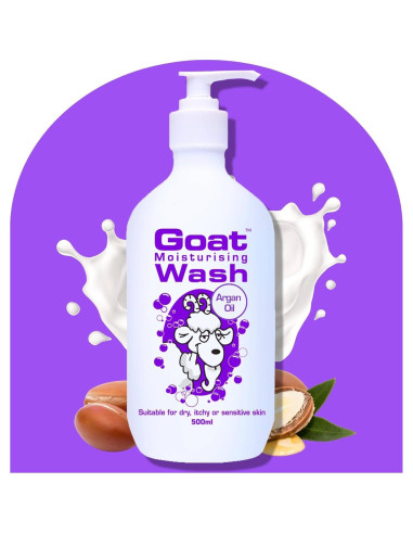 Duo Pack Gel de Ducha Hidratante Goat 500 ml - Leche de Cabra y Aceite de Argán