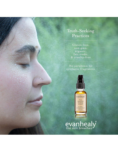 Suero Facial Purificante evanhealy 27g | Aceite Ayurveda