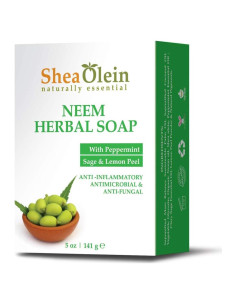 Jabón Herbal de Neem con Menta y Salvia 141.75g