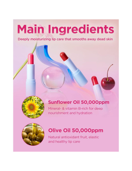 Bálsamo Labial Vegano TOCOBO 011 Cereza Flush 19 g