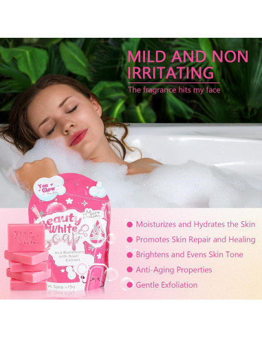 Jabón You Glow Babe Espino Marino y Extracto de Caracol 5x70g