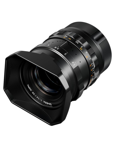 Lente Simera 28mm f1.4 para Leica M - Negro