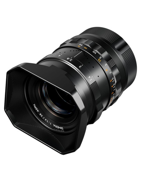 Lente Simera 28mm f1.4 para Leica M - Negro